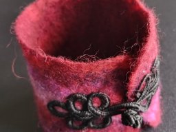 Felted Wristbands