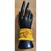 Crocheted Wrist Band - Buttercup Yellow