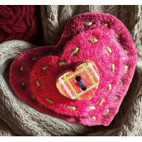Heart Brooch 23
